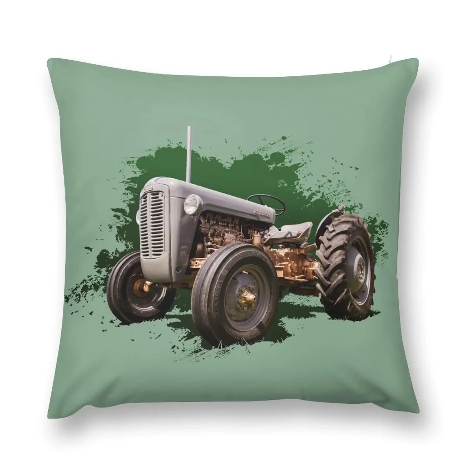 Ferguson 35 Tractor Throw Pillow Luxury Living Room Decorative Cushions Cushions For Children Pillow Cases pillow