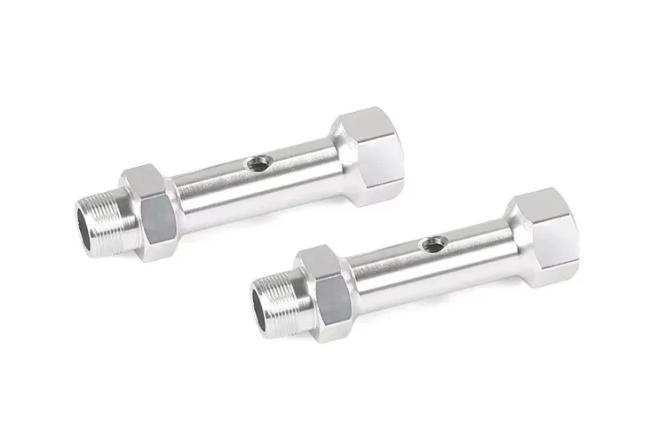 Obróbka CNC Aluminiowe Adaptery Podwójnych Kół Pasują do 1/5 ROFUN HPI BAJA 5B