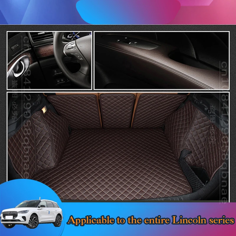 

WZBWZX Custom Full Coverage Car Trunk Mat For Lincoln All Models Navigator MKS MKZ MKC MKX MKT Auto Accessories Interior Details