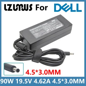 Pengisi Daya Laptop AC 19.5 V 4.62 A 90W 4.5*3.0 MM untuk Dell XPS 11 12 13 L321X L322X Inspiron 12 14 15 24 Vostro 20 Daya 8 penjualan terbaik dell r410 - №
