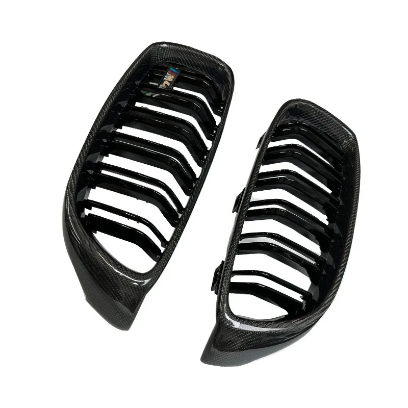 

Excellent Quality Dry Carbon Fiber Front Grills for BMW M4 F82 2013-2016 Modified MP Front Bumper Grille