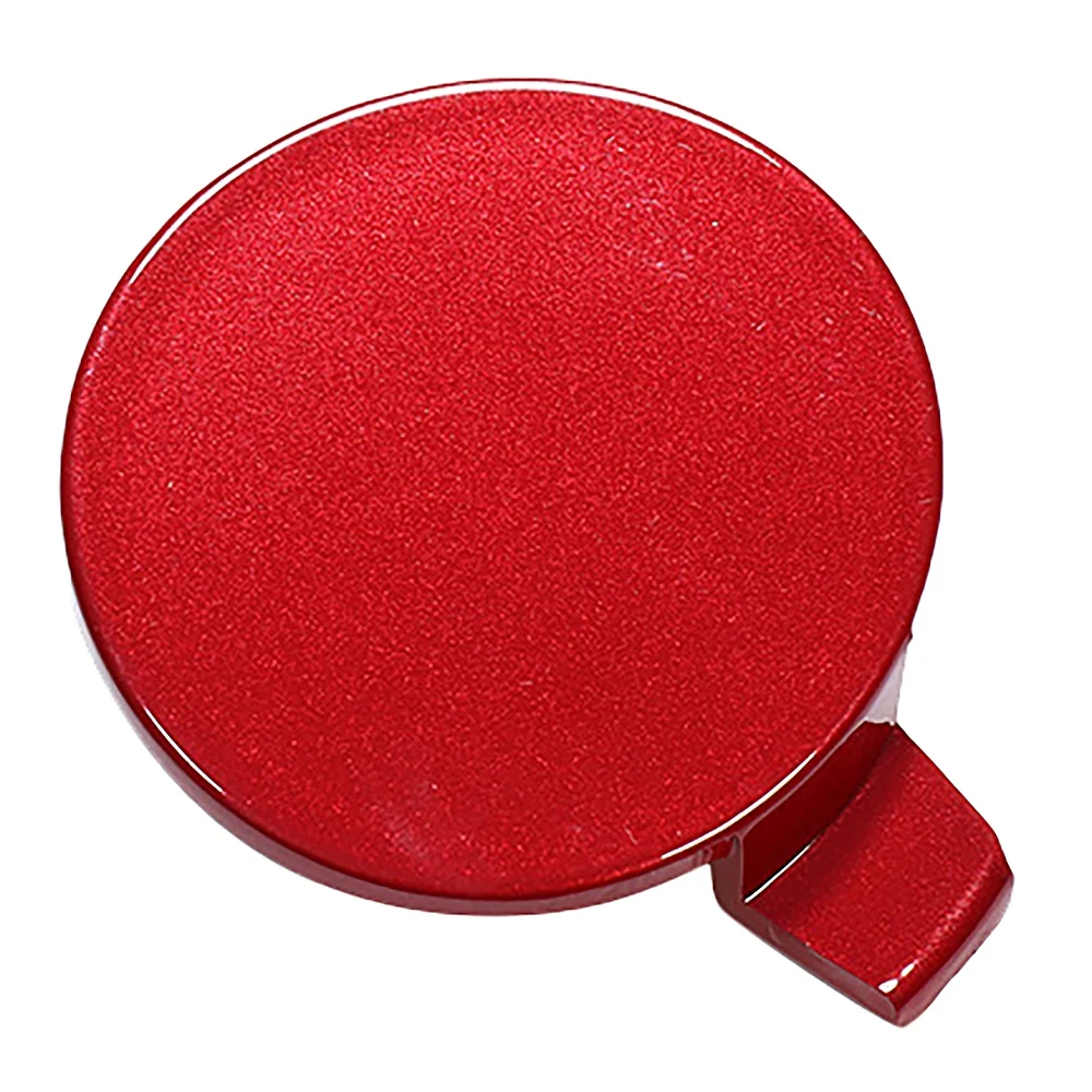 

Car Red Front Bumper Tow Hook Cap Cover Fit for Tesla Model 3 2017-2021 ABS
