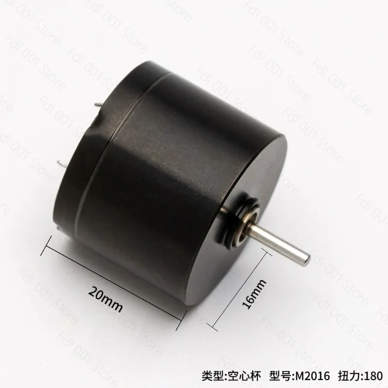 M2016 20mm*16mm Strong magnetic Coreless Electric DC Motor 12V 12000RPM High Speed Engine for Tattoo Machine
