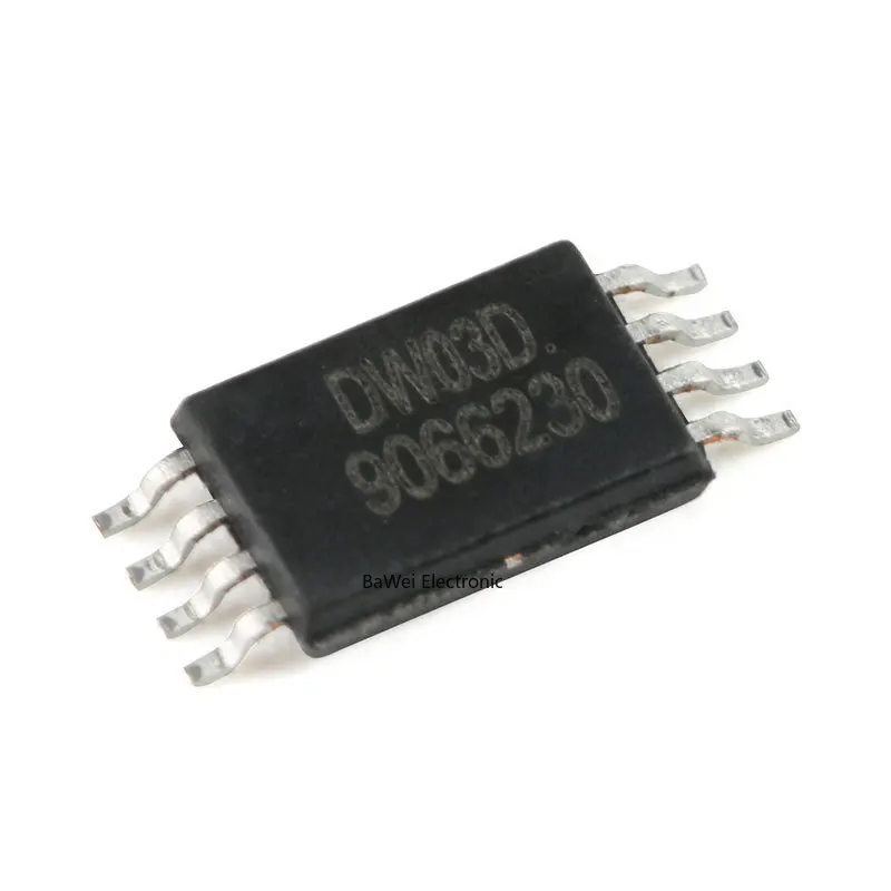 DW03D TSSOP-8 2 en 1, protección de batería de litio, chip IC, 5 piezas