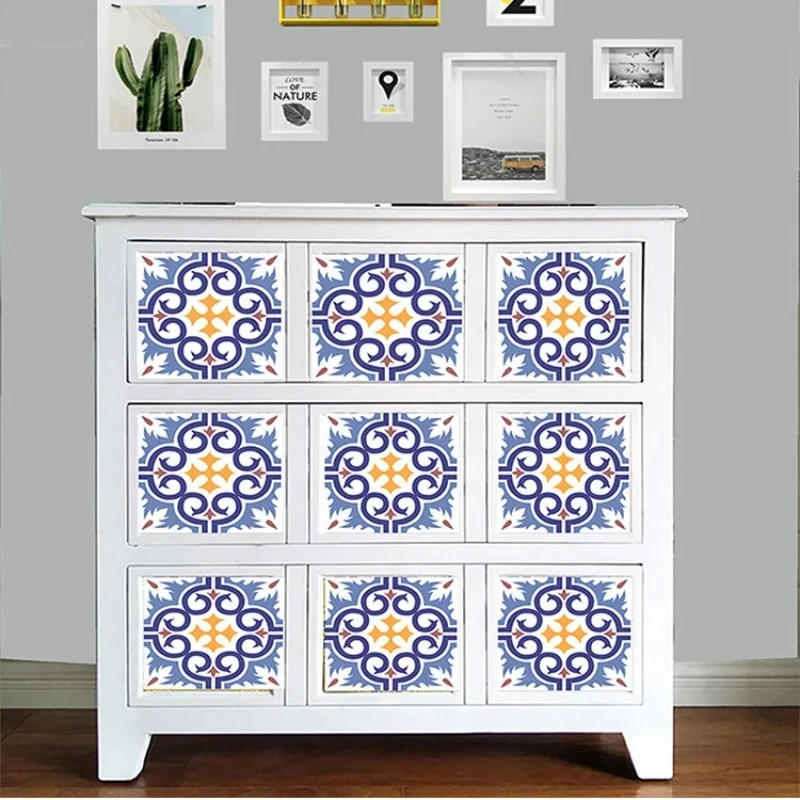 

6 шт. керамическая плитка, самоклеящаяся бумага, мозаика, наклейка на стену, украшение для ванной комнаты, кухни, обои, пленка, самоклеящиеся 3D наклейки