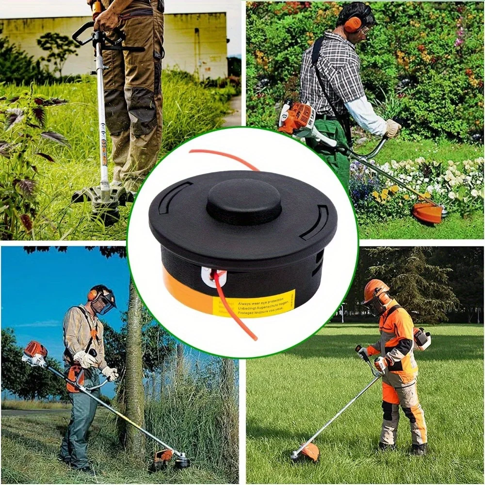 1pc 25 - 2 Testina a camma per trimmer per STIHL FS55C/FS55R e altro - Testina di taglio universale