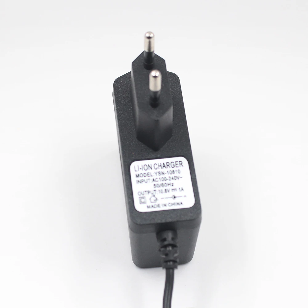 AC 100-240V DC 10,8 V 1A 10,8 mA адаптер питания 18650 V Вольт зарядное устройство для литиевой батареи