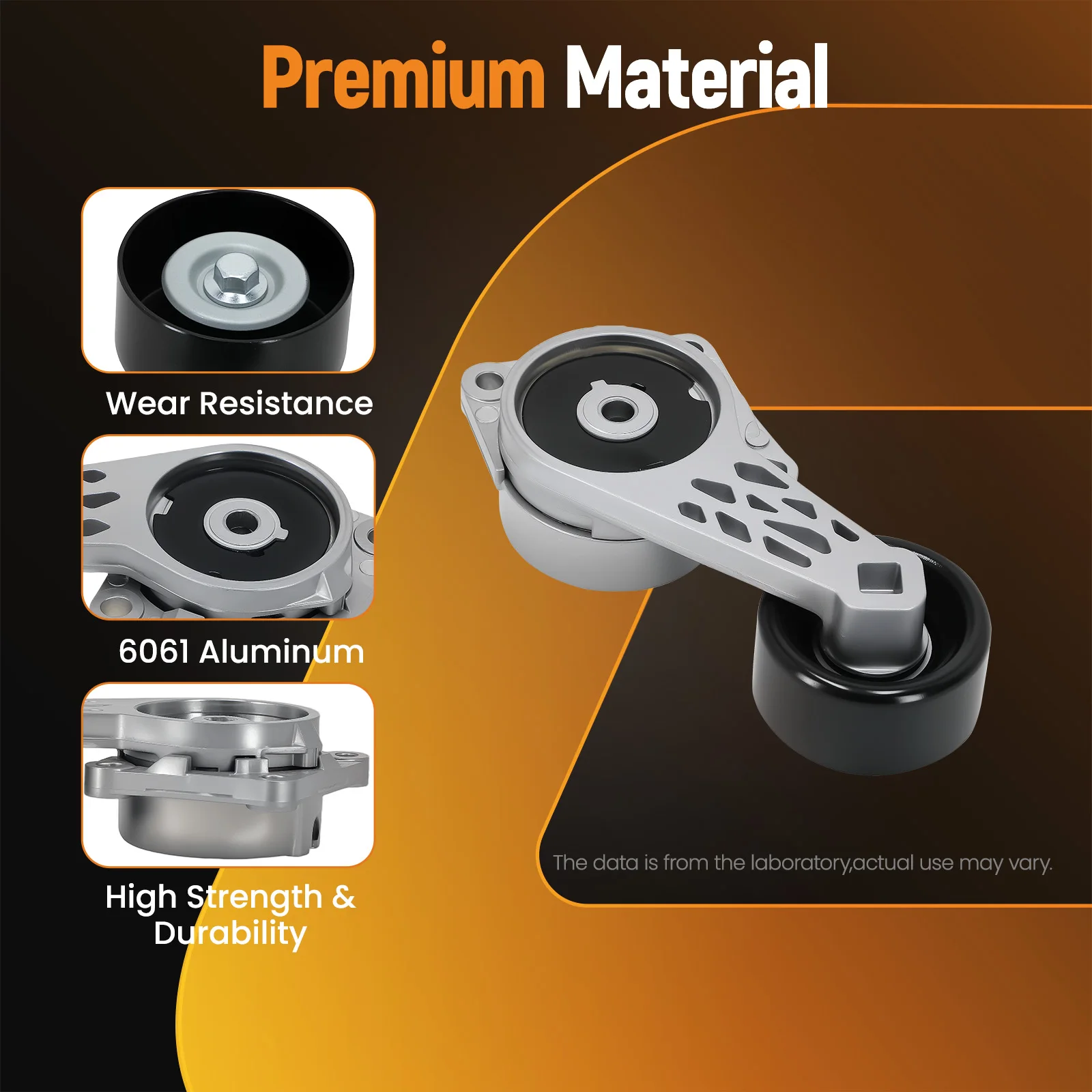 Aandrijfriemspanner voor Lincoln Navigator Aviator 4.6L 5.4L 2002-2011 49314