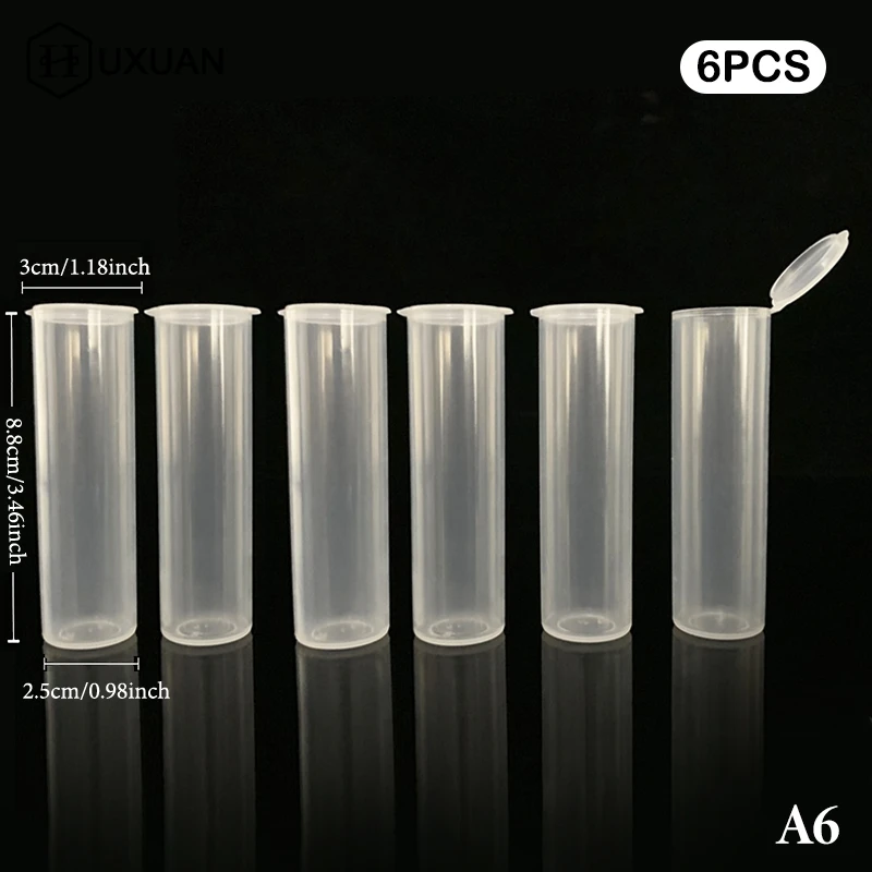 2/4/6pcs Mini Toothpick Holder Portable Swab Storage Box Travel Organizer For Swabs, Makeup Brushes & Small Essentials With Lids