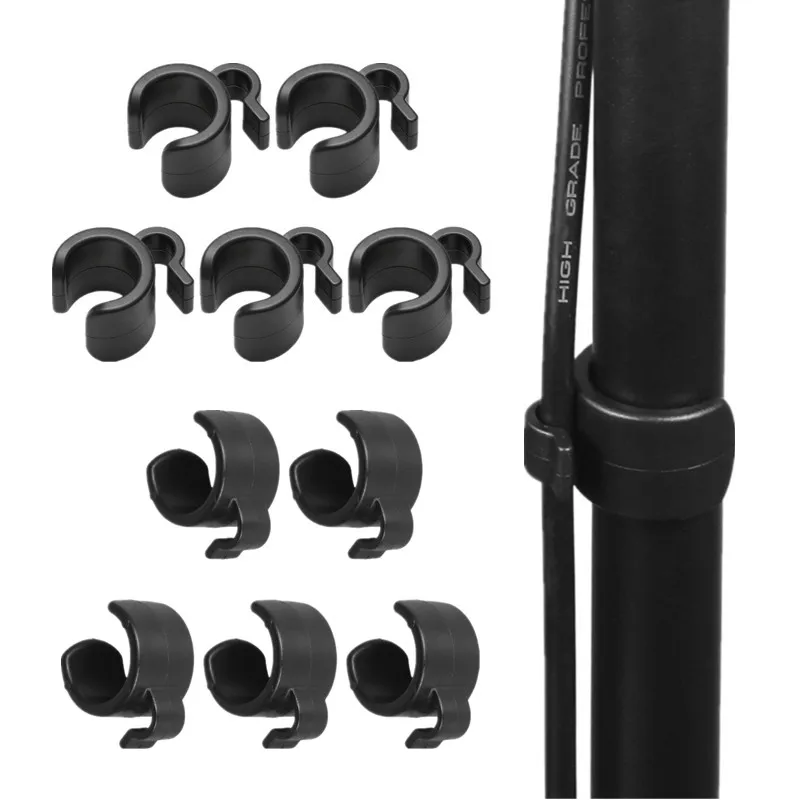 2026 5PCS Cable Management Clips For Organizing Auditory Video Data Cables On Tripods Microphone Phone Stands 20mm 25mm Option