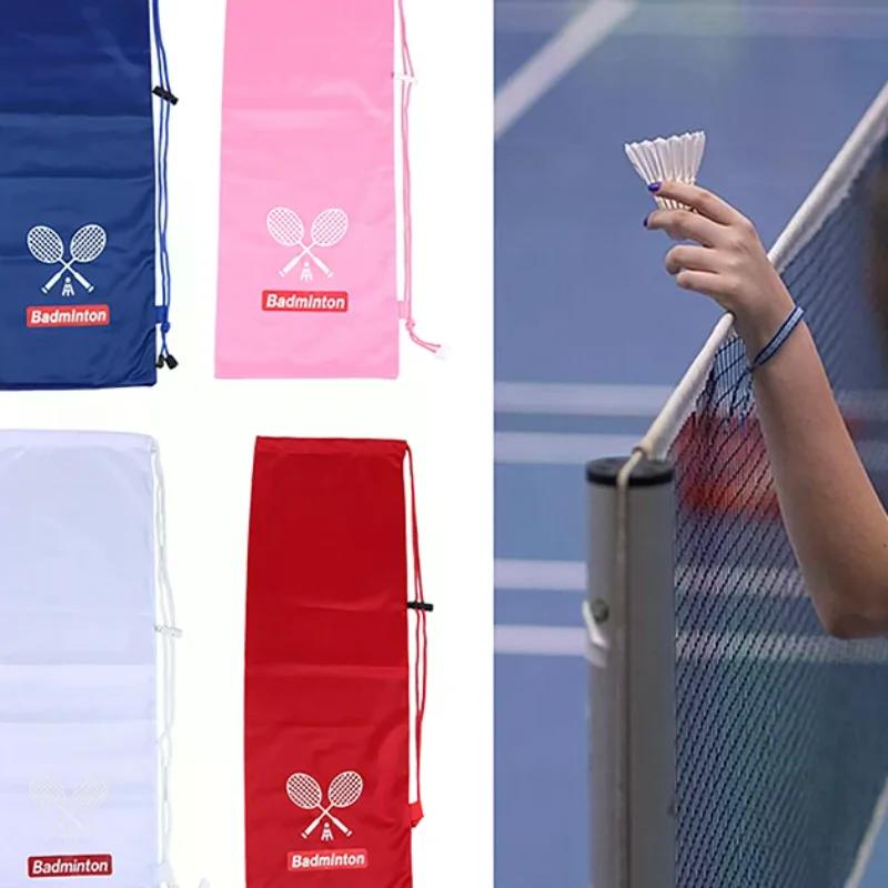 1 قطعة مضارب كرة الريشة سماكة حقيبة مضرب الحقيبة ارتداء مقاومة سعة كبيرة مقاومة للأوساخ الرباط الجيب #1