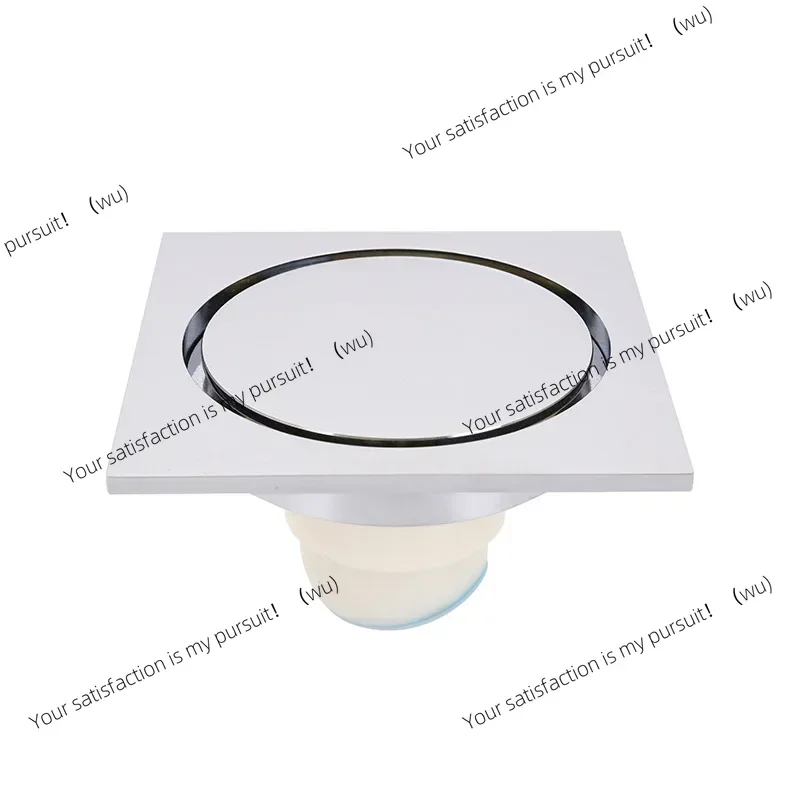 10X10 cm square brass deodorant floor drain cover, bathroom shower hardware, bathroom accessories