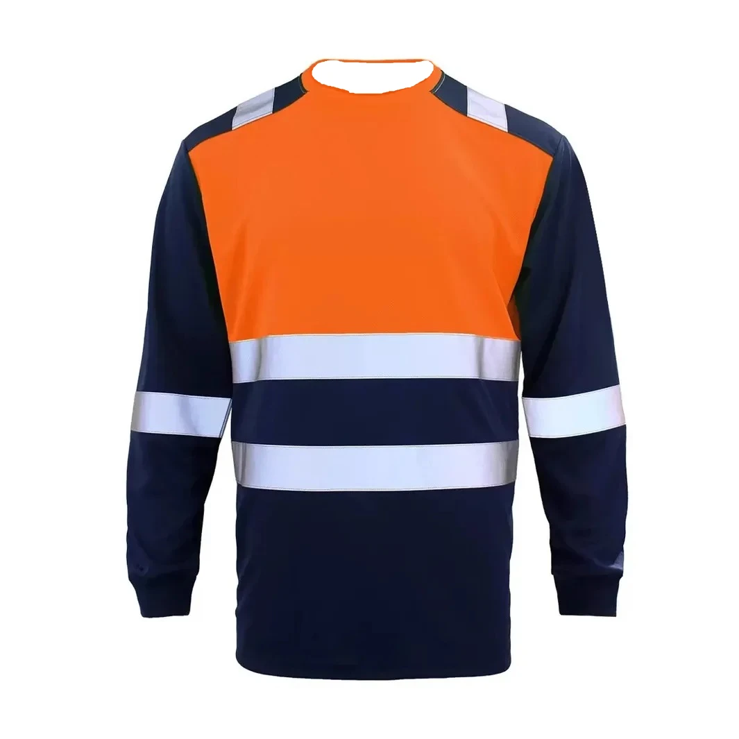 ملابس عمل بأكمام طويلة قابلة للتنفس وسريعة الجفاف لكل من الرجال والنساء، ملابس رياضية كاجوال للياقة البدنية والجري #5