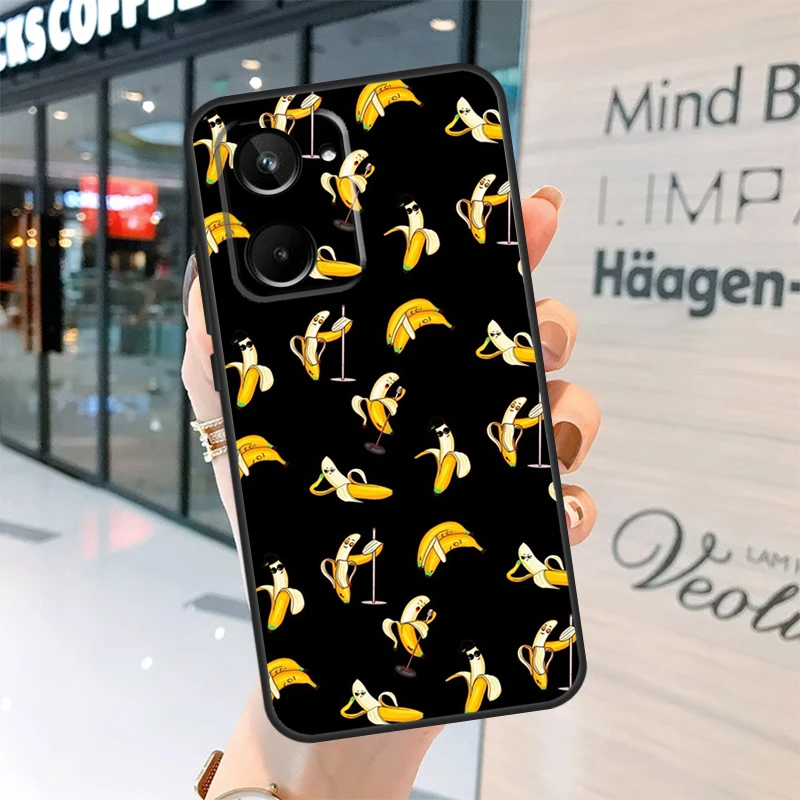 الميمات الكرتون مضحك الموز الحال بالنسبة Realme 15 برو 14 13 11 12 برو زائد GT7 GT6 C55 C51 C53 C35 C33 C61 C65 C67 C71 C75