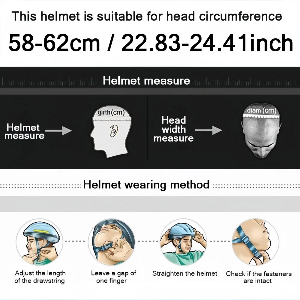 MIPS Bicycle Helmet Ultra-lightweight Integrated Molding Bike Helmet Adjustable Size Cycling Helmet Women Men