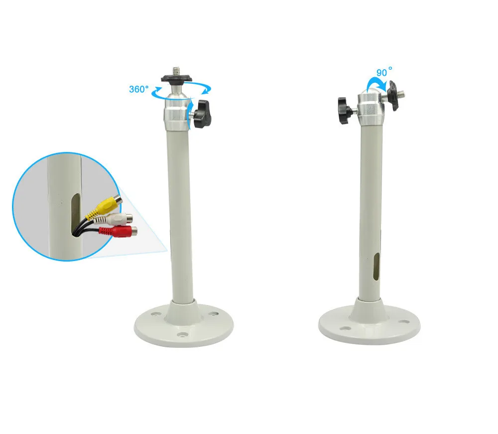 ProGaga 미니 프로젝터 홀더, 튼튼한 천장 스탠드, 회전식 DV 카메라 브래킷, 프로젝터 벽 브래킷, 6mm 스레드, 21cm