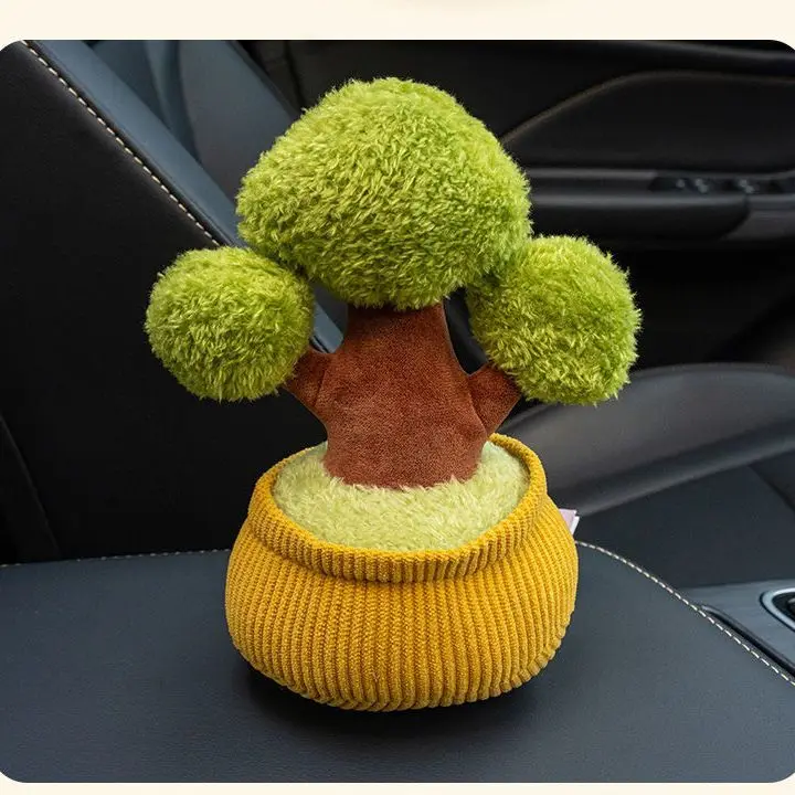 Relleno de 20cm, coche creativo, bolsa de frijoles para aromaterapia, maceta, muñeco de peluche, decoración de coche, adorno de escritorio, regalo sorpresa para amigos