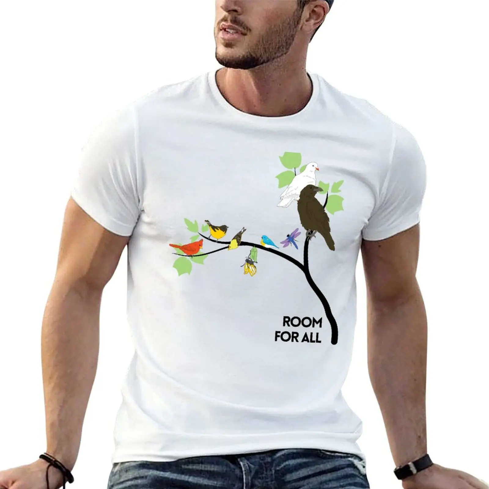 

shirt Branch shirts t cotton for Room man All for funny T-Shirt man t cotton