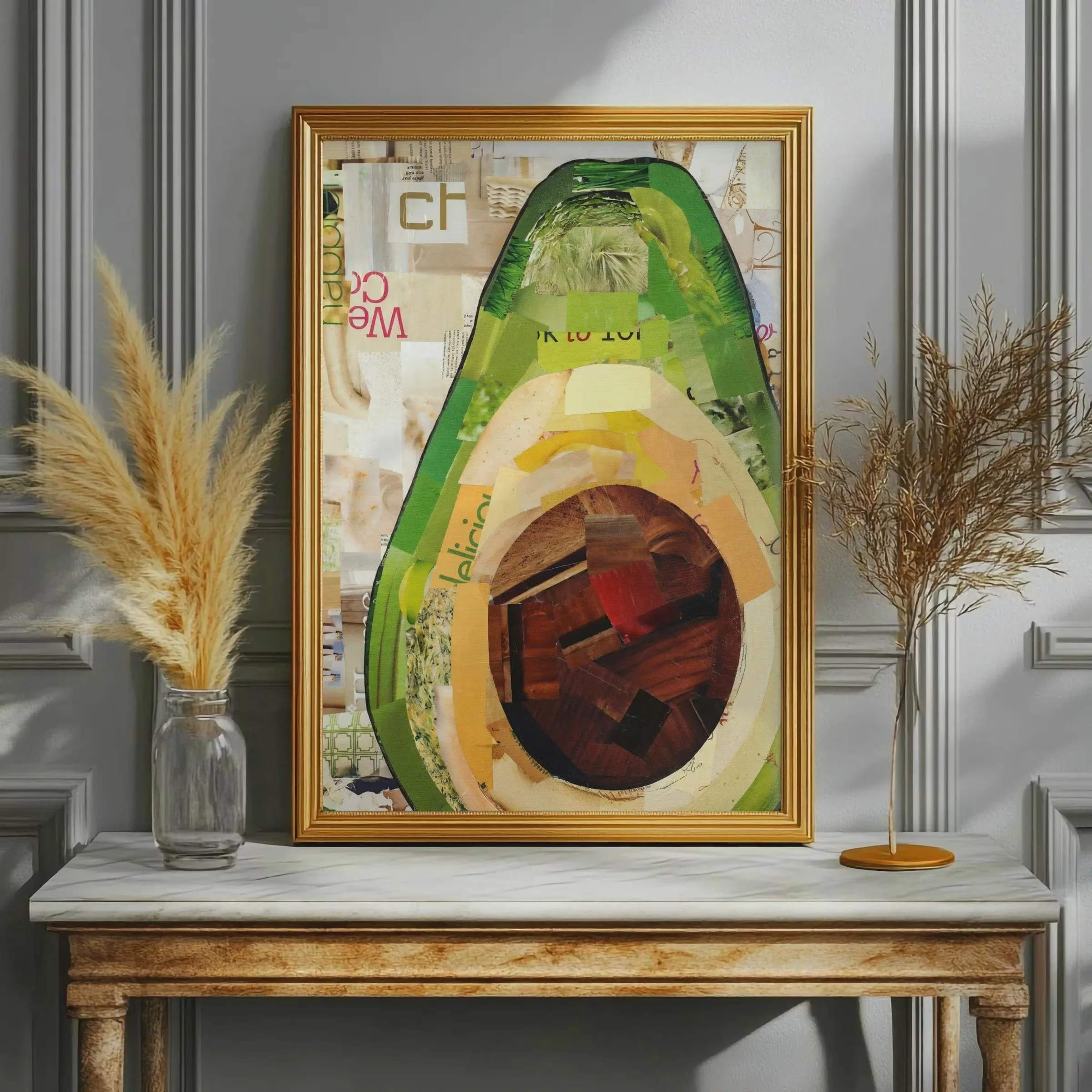 Impasto Textured Food Fruit Canvas Wall Art Breakfast Wine Seafood Kitchen Still Life Posters Prints Nordic Kitchen Home Decor