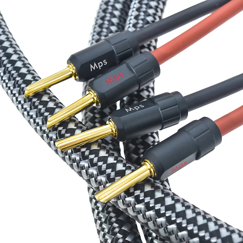 HiFi MPS F-270 SP 99.9999% OFC Audio hifi Amplifier Speaker Cable Apply to Home Theater or Car Audio