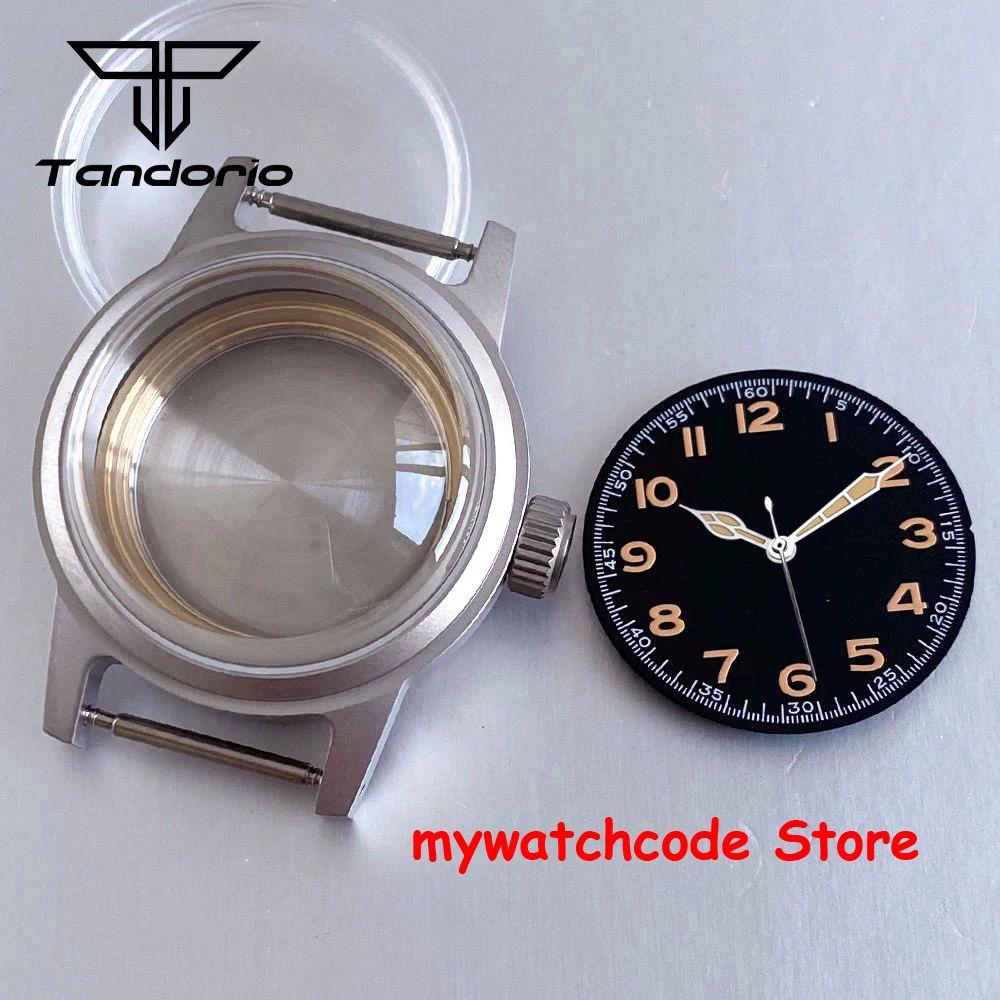 

20bar Waterproof Dive Miyota Watch Case 36mm Small/big Crown for NH34 NH35 NH36 ETA2824 Dome Sapphire Glass Diver Watch Parts