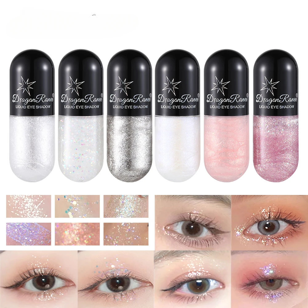 Shimmer Shining Liquid Oogschaduw Gepolariseerde Pailletten Parel Tranen Oogschaduw Stick Shine Hoogglans Pigment Make-up Glitter Voor Ogen