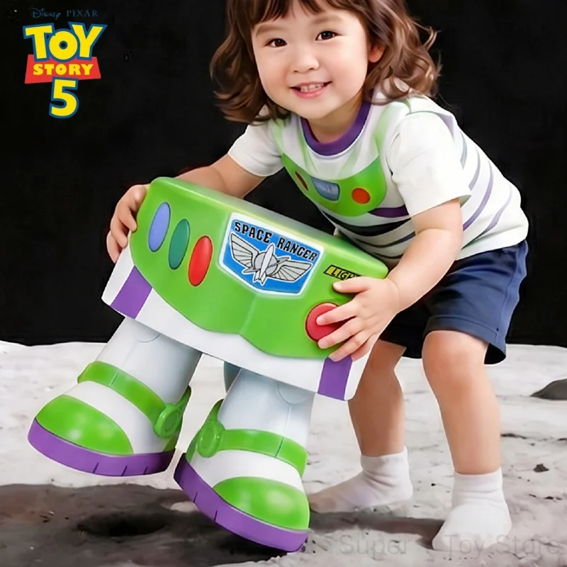 Sundayhome Toy Story 5 Buzz Lightyear Small Stool 100kg Load Bearing 32cm Seat Height Entryway Shoe Changing Home Decor Ornament