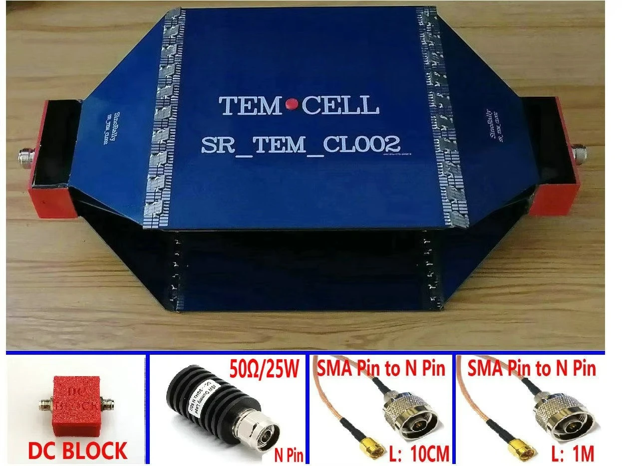 Tem cell transverse electromagnetic wave chamber conduction space radiation immunity ems emi rectificationantenna dcghz darkroom