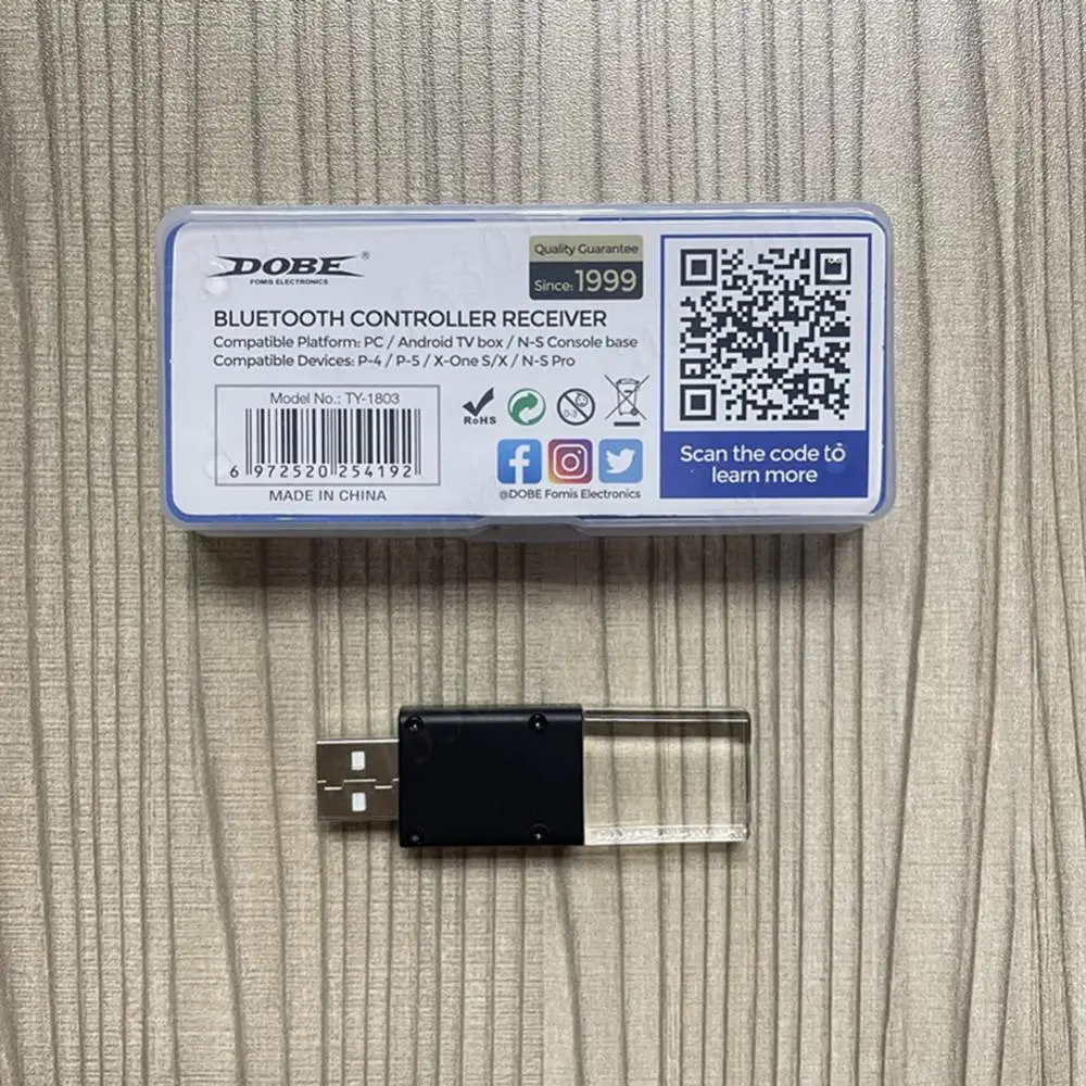 1/2/5 قطعة USB استقبال سماعة لاسلكية تعمل بالبلوتوث محول أذرع التحكم في ألعاب الفيديو دونغل استقبال للتبديل Xbox ONE S/X الألعاب الملحقات