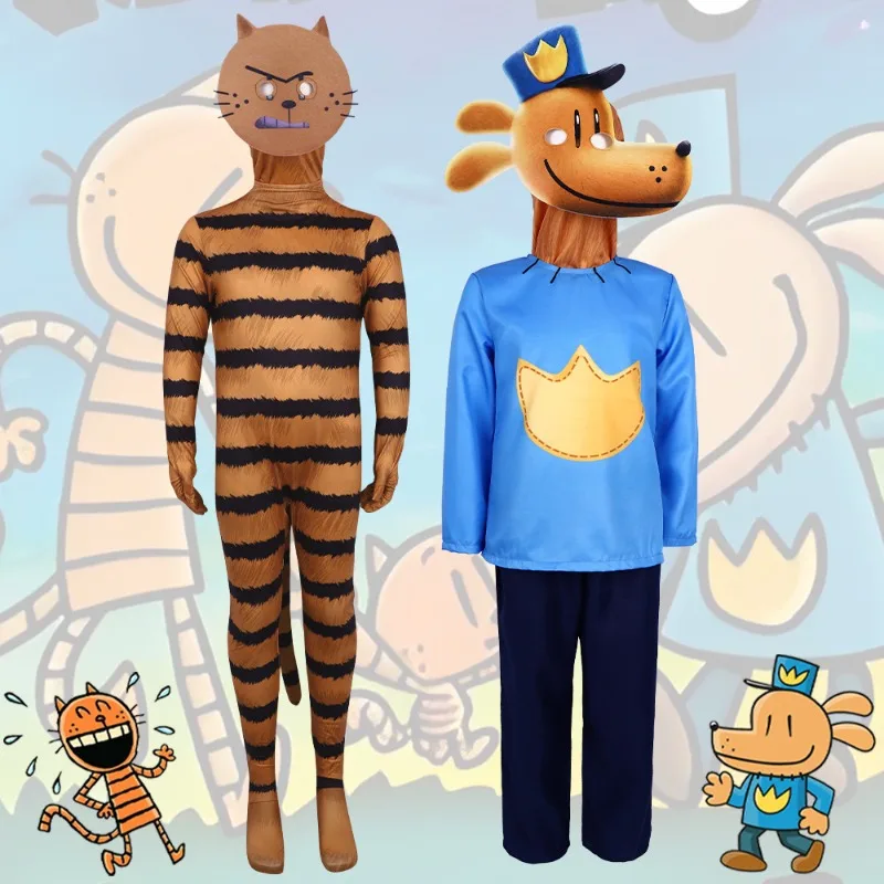 

Anime Dog Man Cosplay Costume Cat Cos Halloween Themed Role-Playing Party Outfits Stage Performances Carnival Parties Boys Girls