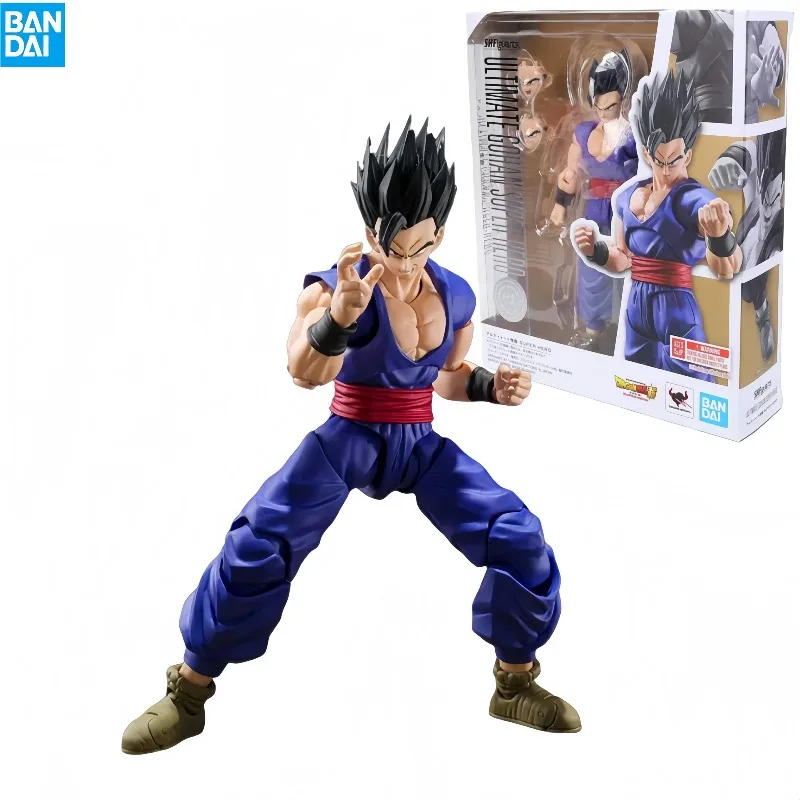 

【In Stock】Bandai Genuine SHF Dragon Ball Ultimate Son Gohan Super Hero Anime Action Figure Collectible Model Toys Gift