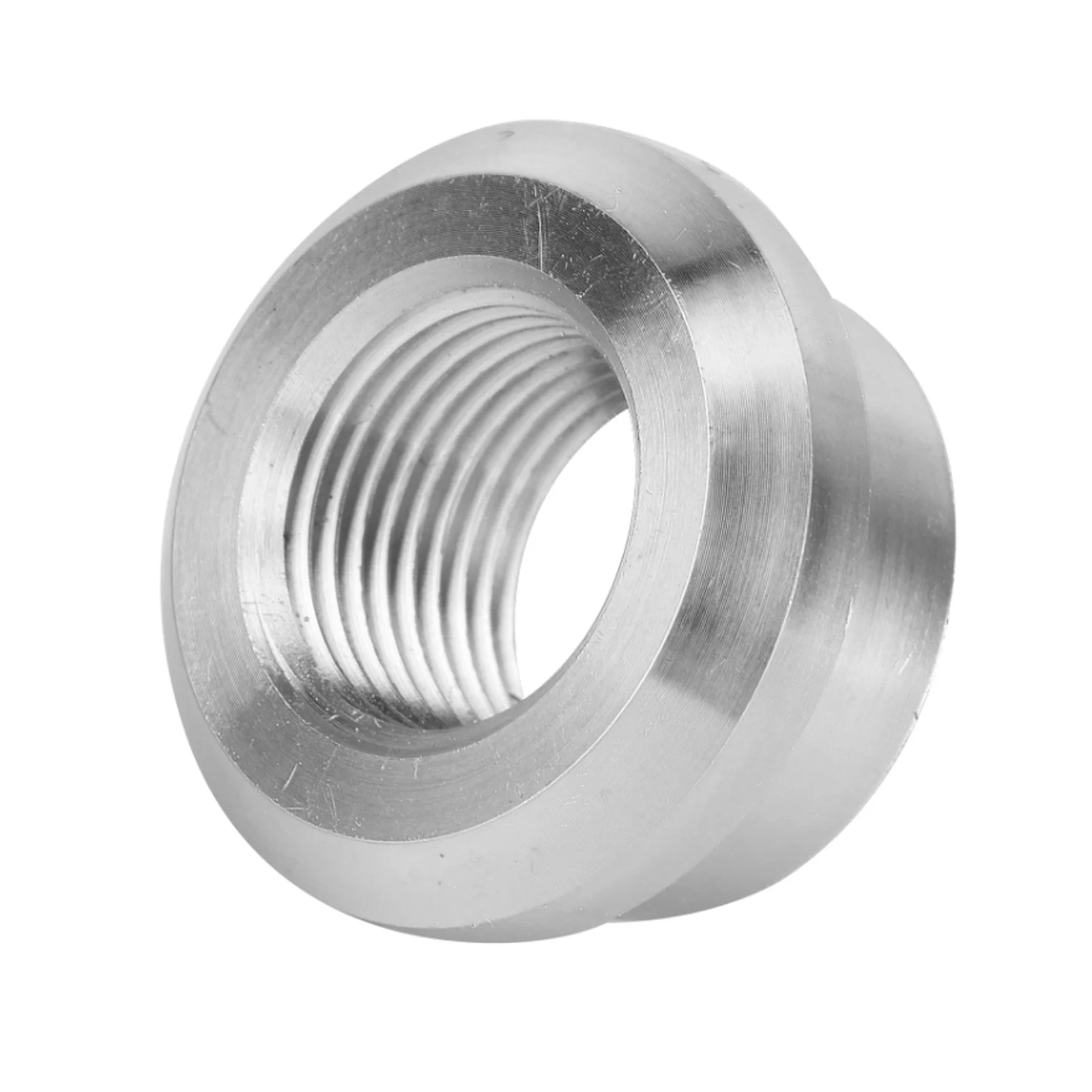 

Female Weld on Bung Fitting 3/8" 3/4“ 1/2” 1/8“ 1/4” NPT Aluminum Universal Adapter 2PCS Silver
