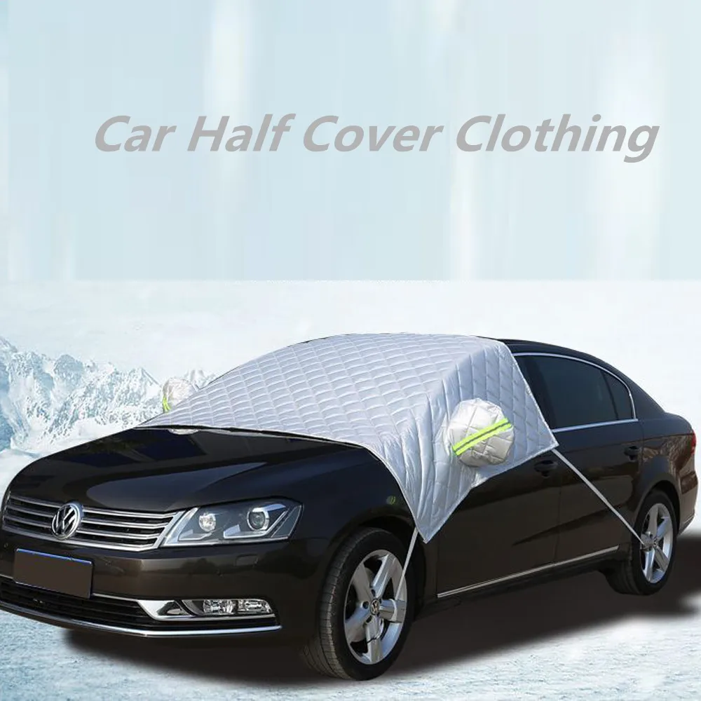 For Xpeng G6 Special Half Cover Magnetic Car Cover Anti Frost Anti Snow Anti Frost Thick Car Windshield Half Body Snow Block Cov