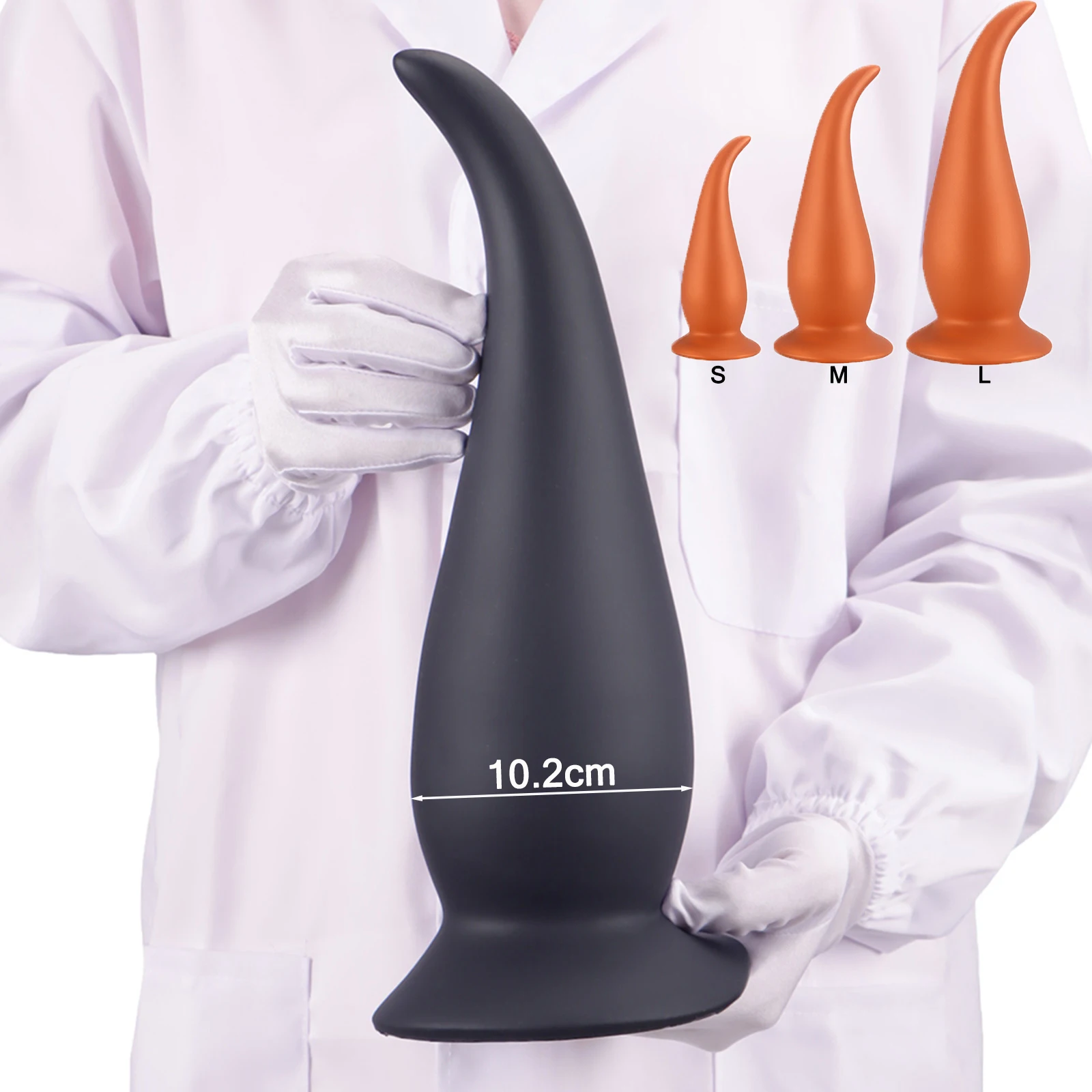 10 سنتيمتر سيليكون كبير شرجي التوصيل كبير بعقب المكونات دسار الشرج موسع بوتيسد الاستمناء الكبار لعبة الجنس لعبة للرجال النساء مثلي الجنس الجنس متجر