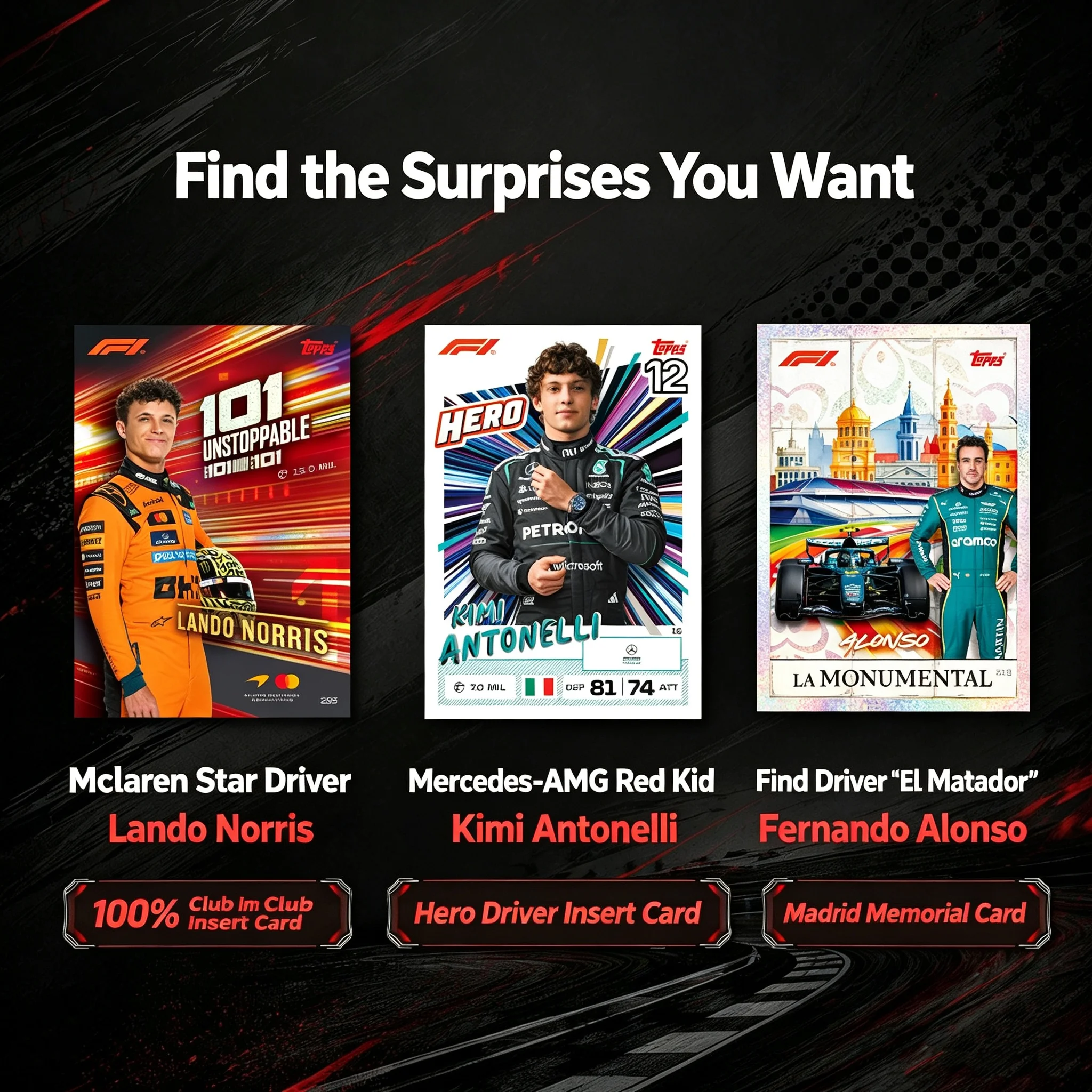 NEW 2026 Topps Turbo Attax F1 Collectible Cards Various Specifications Available