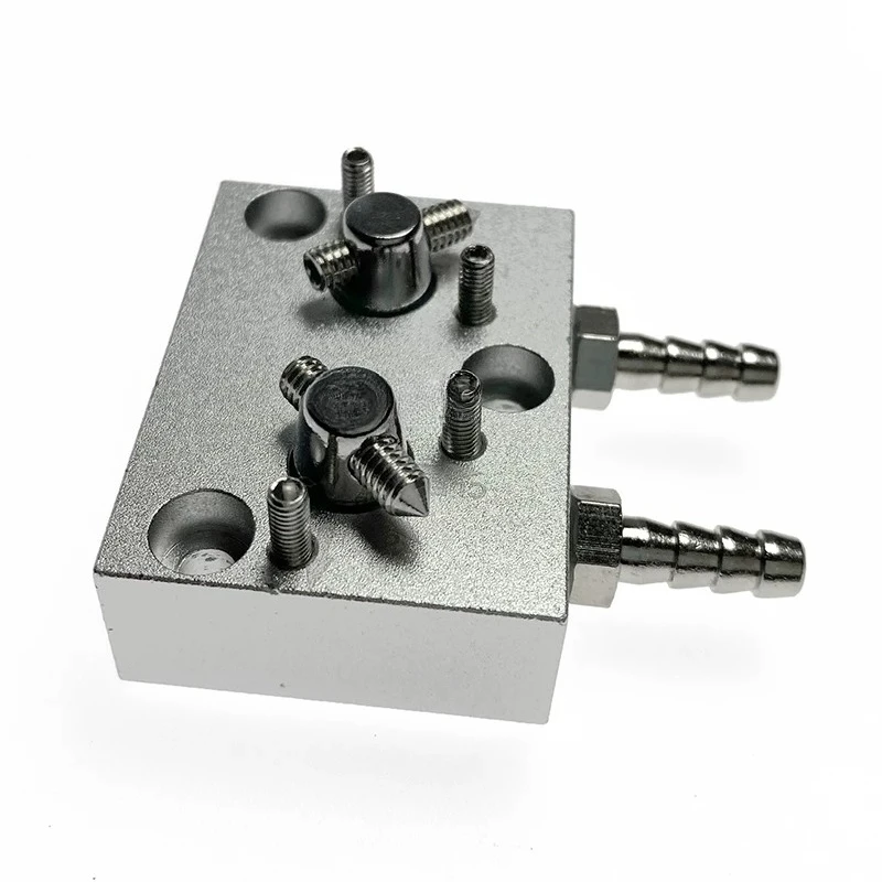 Applicable To Inkjet Printer Stainless Steel Ink Cartridge Valve Connected To 6 * 4mm Ink Tube Metal Valve