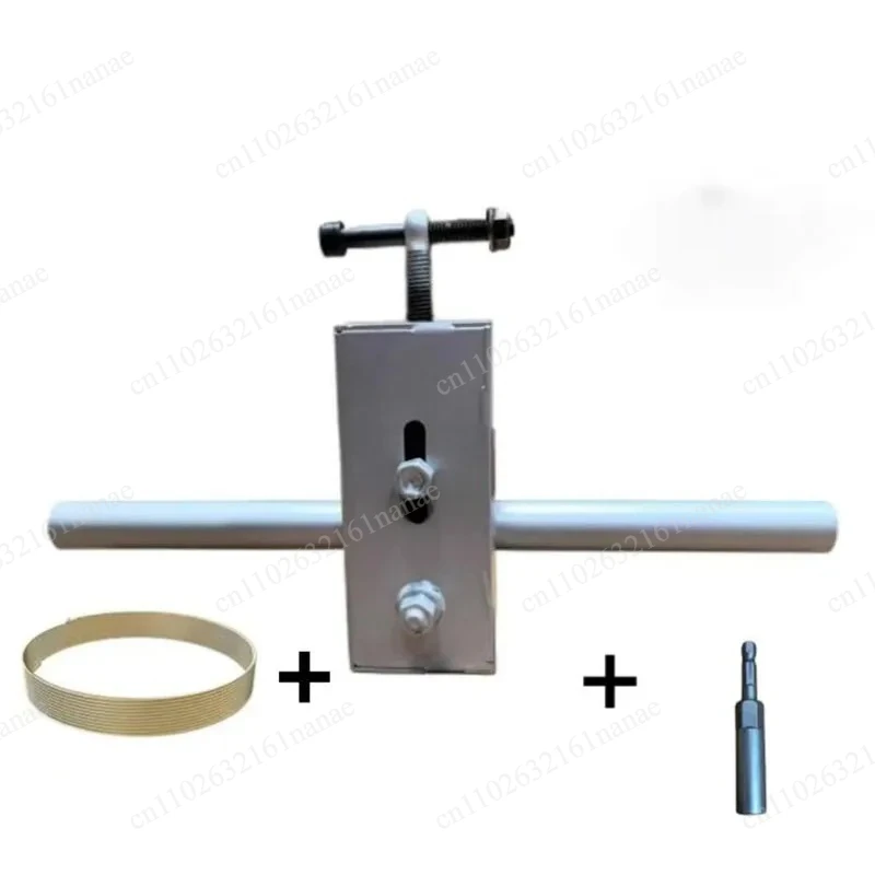 Lightweight and convenient, compatible with electric drill required - portable handheld tapping machine