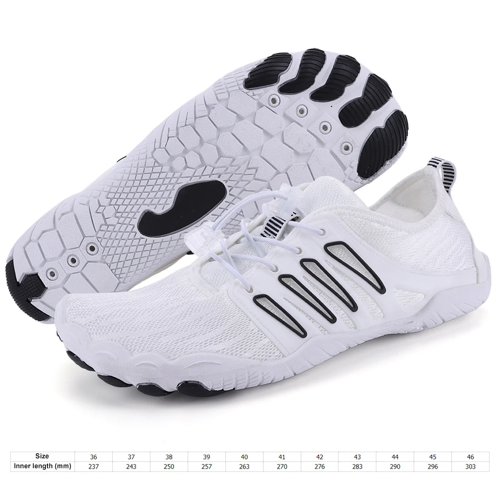 Water Shoes Barefoot Beach Sandals Non-Slip Sea Diving Sneakers Quick Dry Surfing Snorkeling Shoes Men Women Aqua Shoes