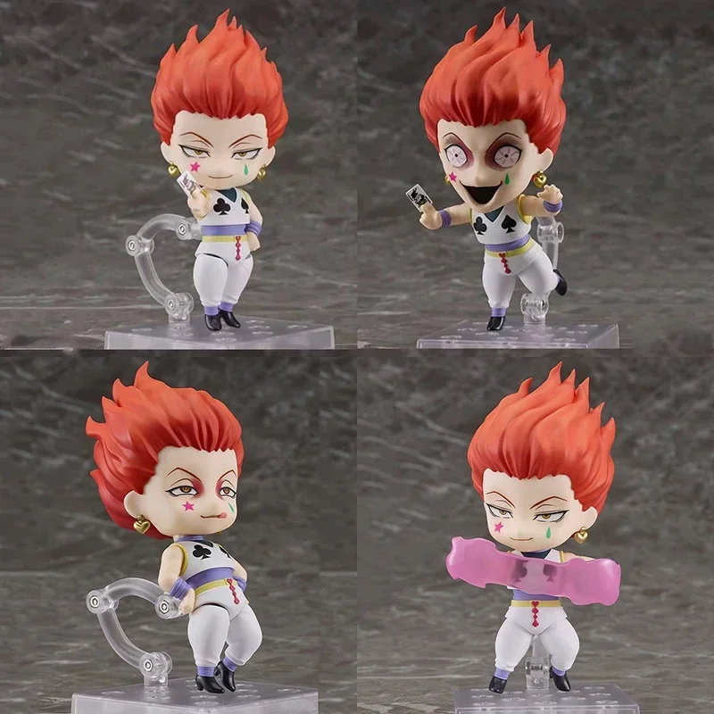 Anime 1444# Hisoka Figurine GK HUNTER×HUNTER Action Figures Q Version PVC Movable Collection Model Ornament Toys Birthday Gifts