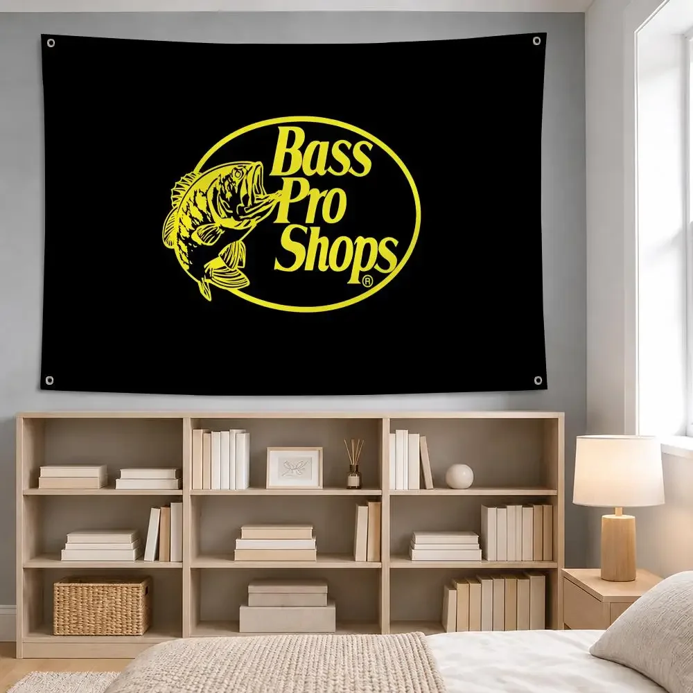 Brand Bass Pro Shops Flags wall flag fabric hanging flag room decor apartment living room photo corner