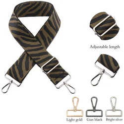 5CM Wide Diy Single Shoulder Crossbody Strap Adjustable Strap Bag Strap Striped All-In-One Bag Strap
