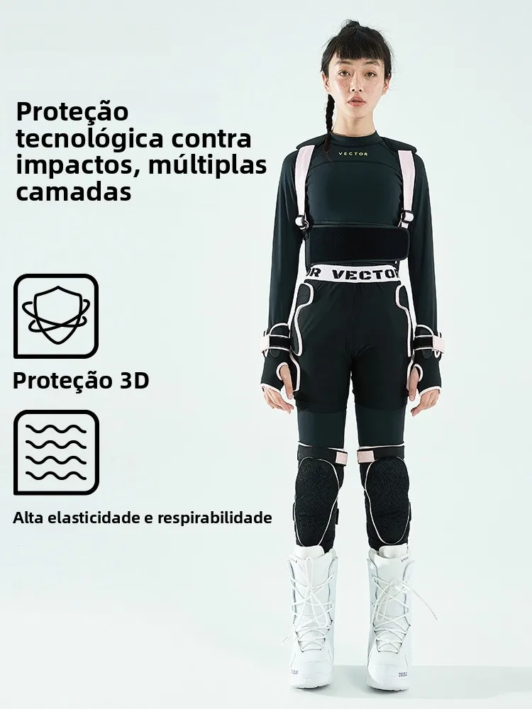 vector-skiing-protection-equipment-inner-wearable-ba-protector-armor-butt-protector-pants-knee-pads-colion-avoidance