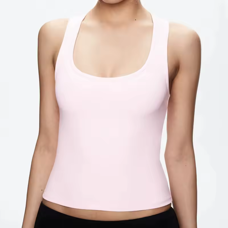 Tank Summer Women's Camisole with Wide Shoulder Straps, Sexy Tank Top, Casual Sports Wear for Daily Use - Image 5