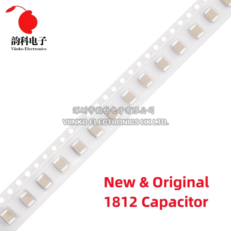 10pcs New Original 1210 1812 2220 SMD Capacitor 0.1uF 0.47uF 1uF 2.2uF 4.7uF 10uF 22uF 47uF 100uF 50V 100V 1KV 2KV Good Quality