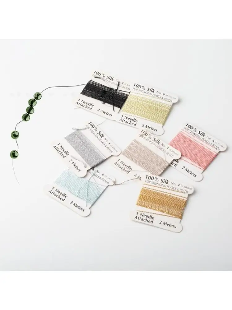 

Silk Cord for Bracelets Beading String Cord Rope DIY Jewelry Making Accessories