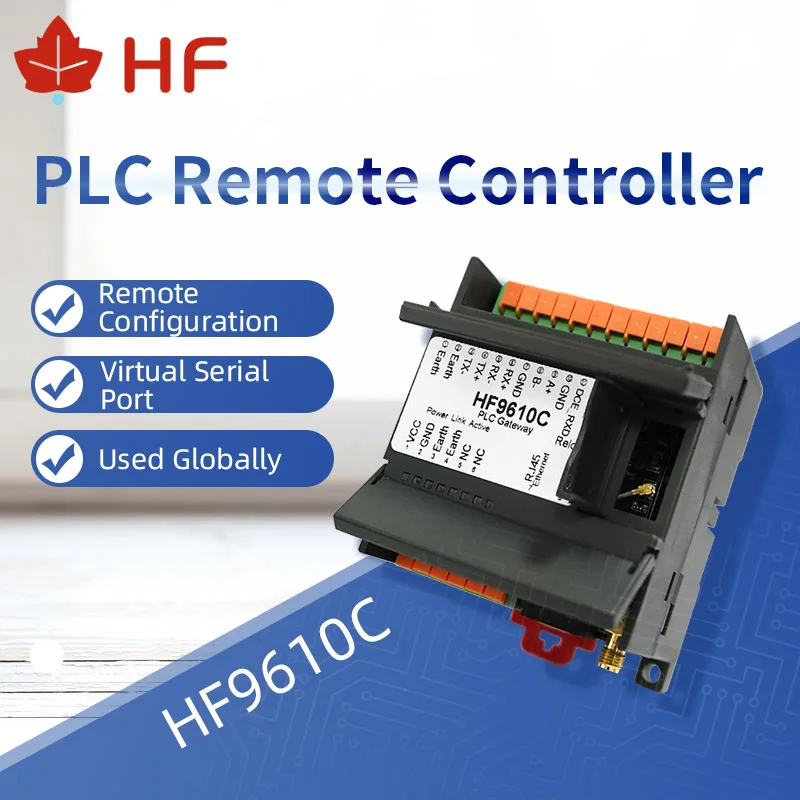 HF9610C PLC Remote Control Download Monitoring Serial Port Supports Mitsubishi, Siemens, Omron, Schneider, Panasonic, Xinjie...