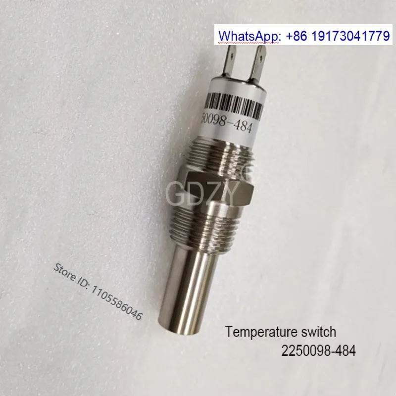 Compatible with air compressor temperature switch, model 02250098-484, made of durable metal