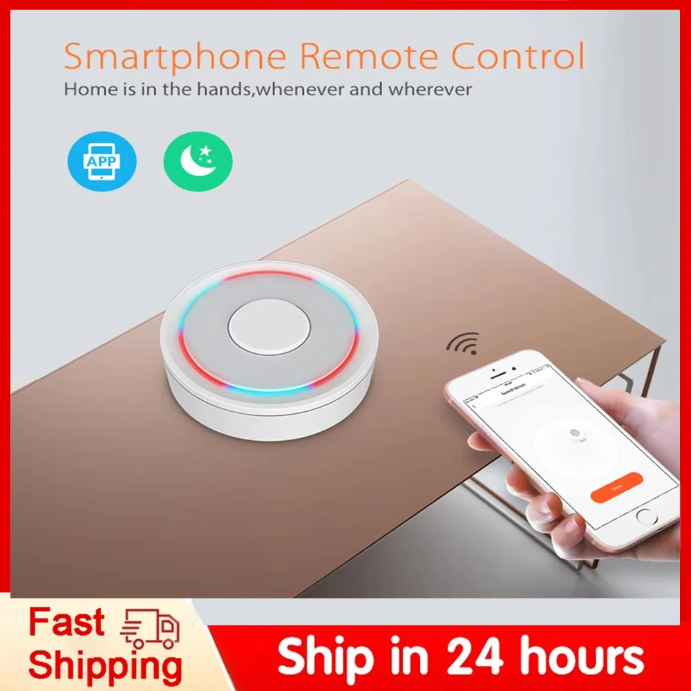 Tuya ZigBee Wireless/Wired Smart Gateway Hub Bridge Remote Linkage Devices WiFi Central Control Host Works With Smart Life APP