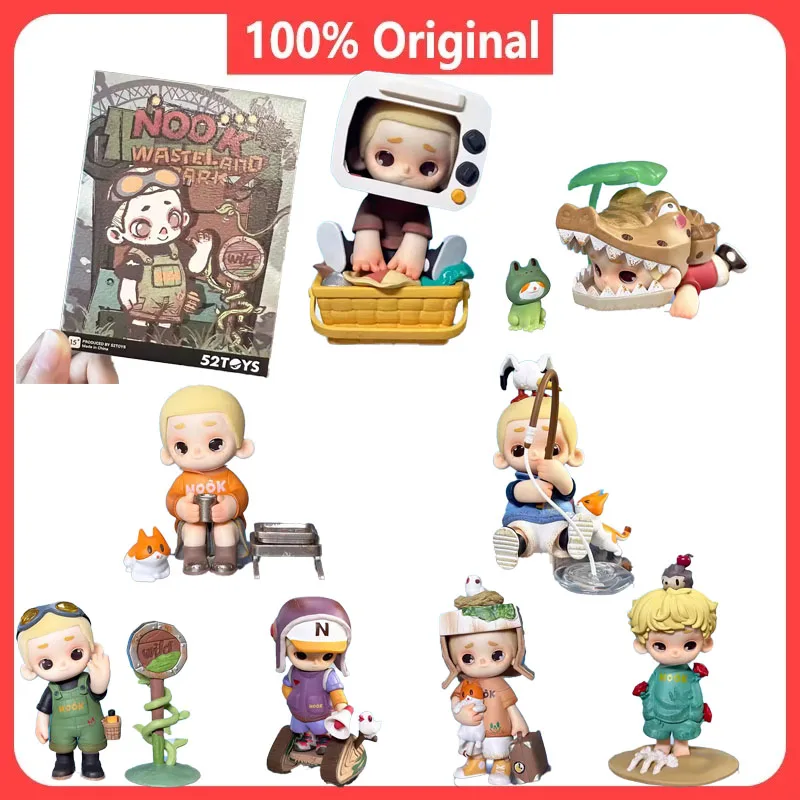 

Genuine NOOK Blind Box Figure Anime Tide Toys Kawaii NOOK Wasteland Paradise Series Blind Box Toy Mystery Box Kid Birthday Gifts