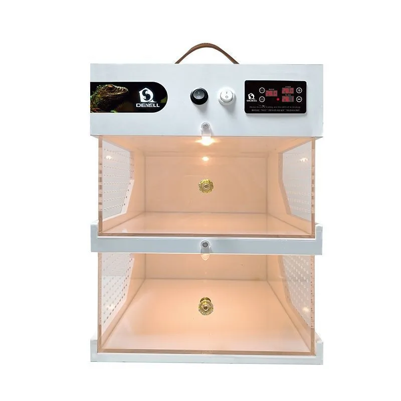Desktop Climbing Pet Constant Temperature Cabinet Leopard Print Rectangle Intelligent Control Reptile heating system terrarium